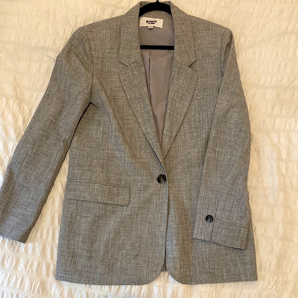 Gray Blazer